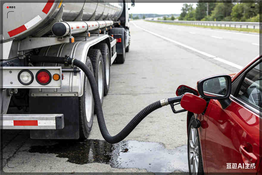 滨海汽车救援送水案例