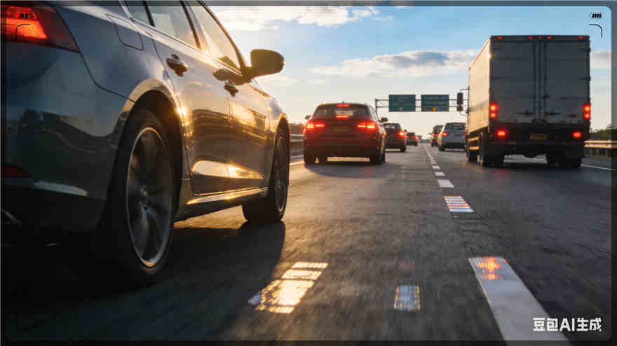 滨海高速公路汽车送汽油